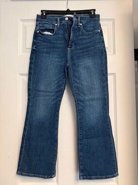 LOFT Women's kick crop Dark Blue Jeans